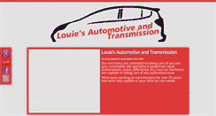 Desktop Screenshot of louiesautomotive.com